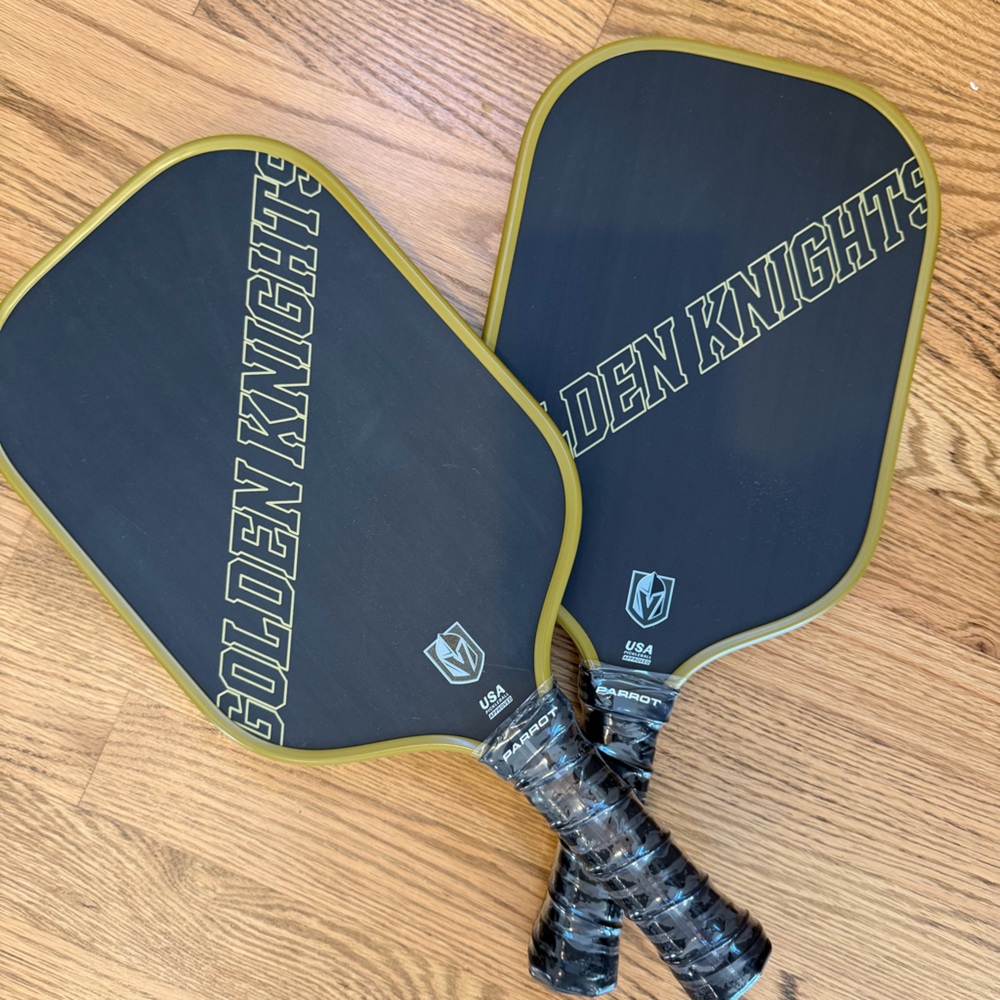 Las Vegas Golden Knights Pickleball Paddle Set of 2 New